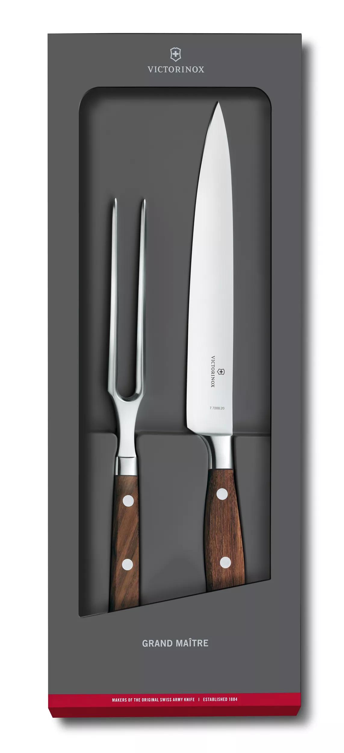 Grand Maître Tranchier-Set, 2-teilig-Modifiziertes Ahornholz