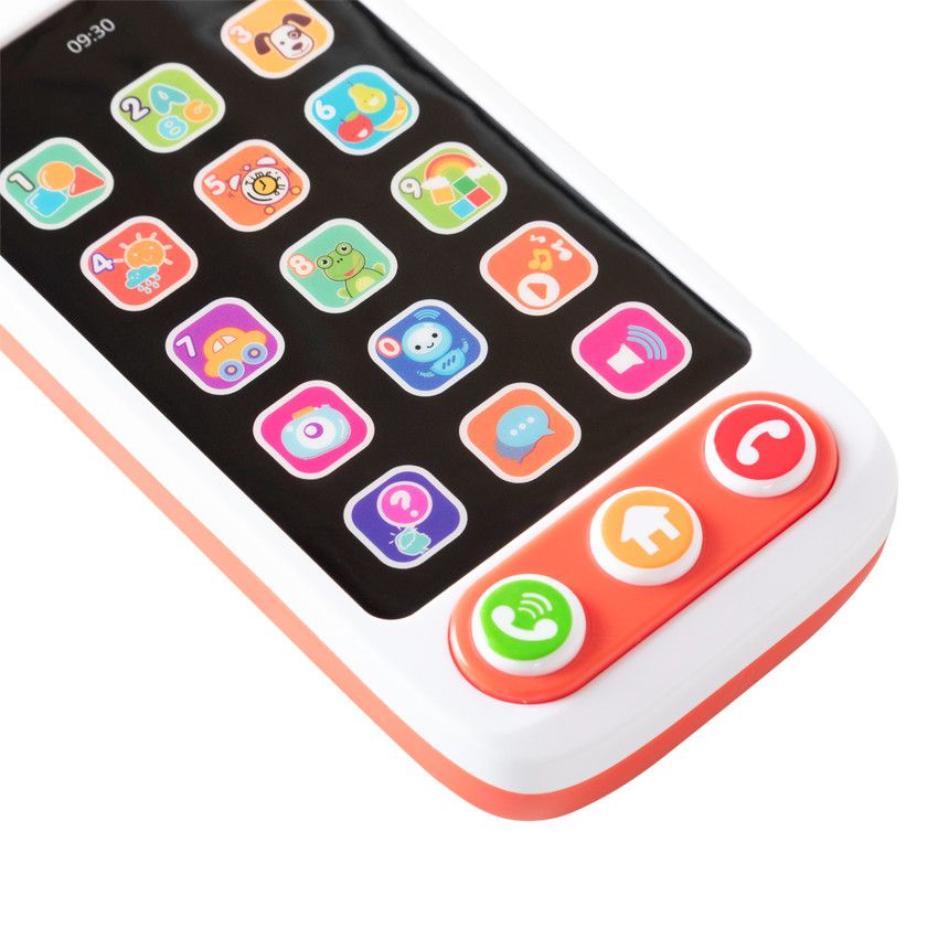 Jouet smartphone pour apprendre l'anglais - Ecru