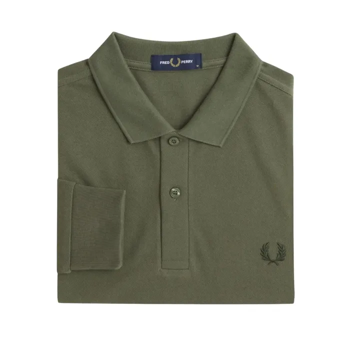 Fred Perry LS Plain Polo Heren