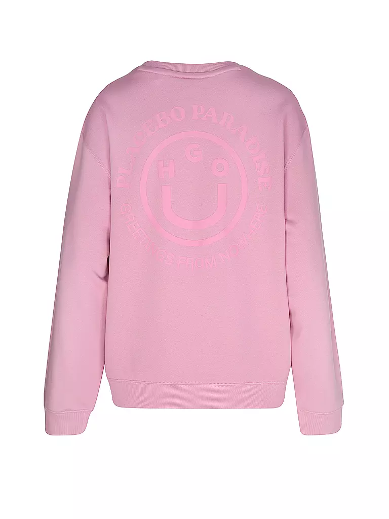 HUGO Sweater CREW_B rosa