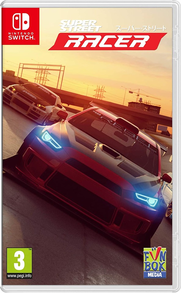 Super Street Racer (Code in a Box)- Nintendo Switch