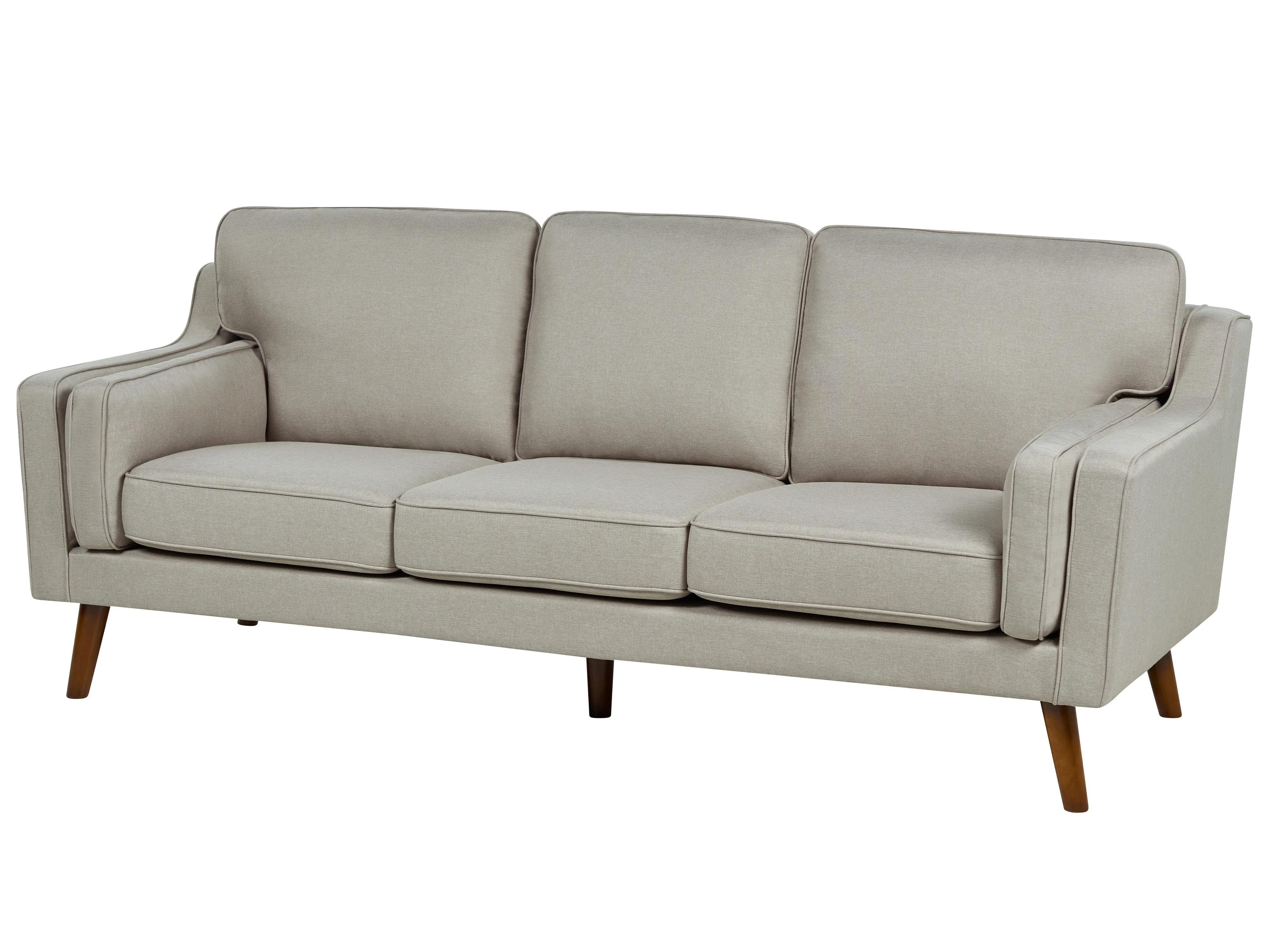 Bank 3-zits LOKKA Stof Beige