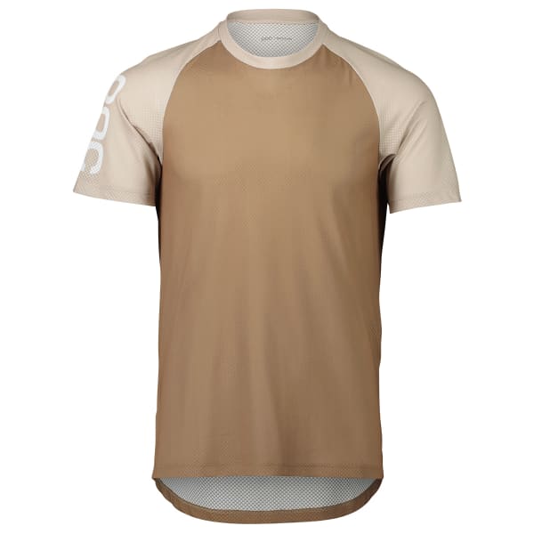 Maillot VTT POC MTB PURE TEE JASPER BROWN/LT SANDSTONE BEIGE