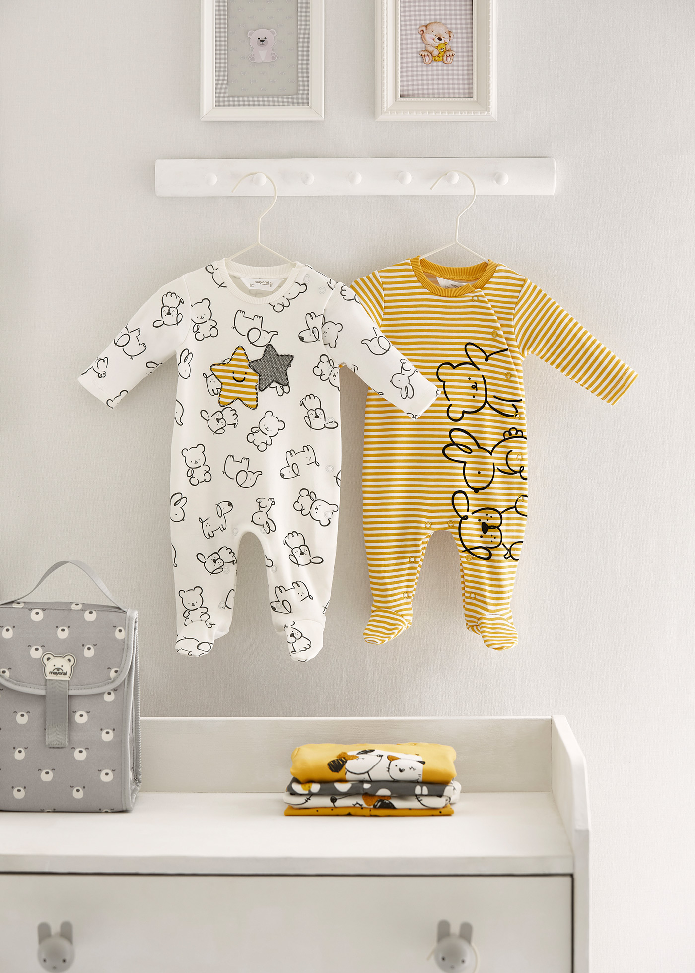 Conjunto de 2 pijamas Better Cotton para recém-nascidos