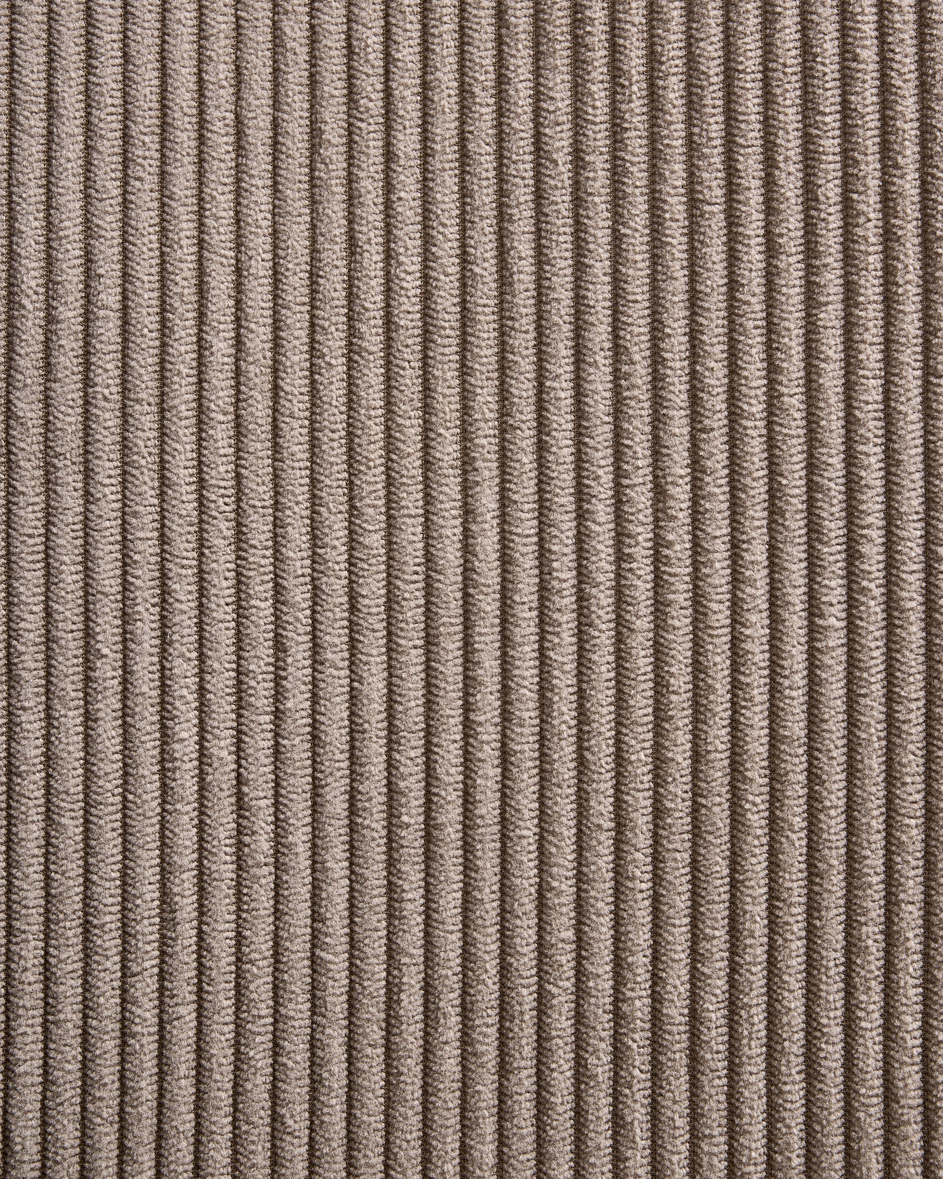Set van 2 eetkamerstoelen HILDEN Corduroy Taupe