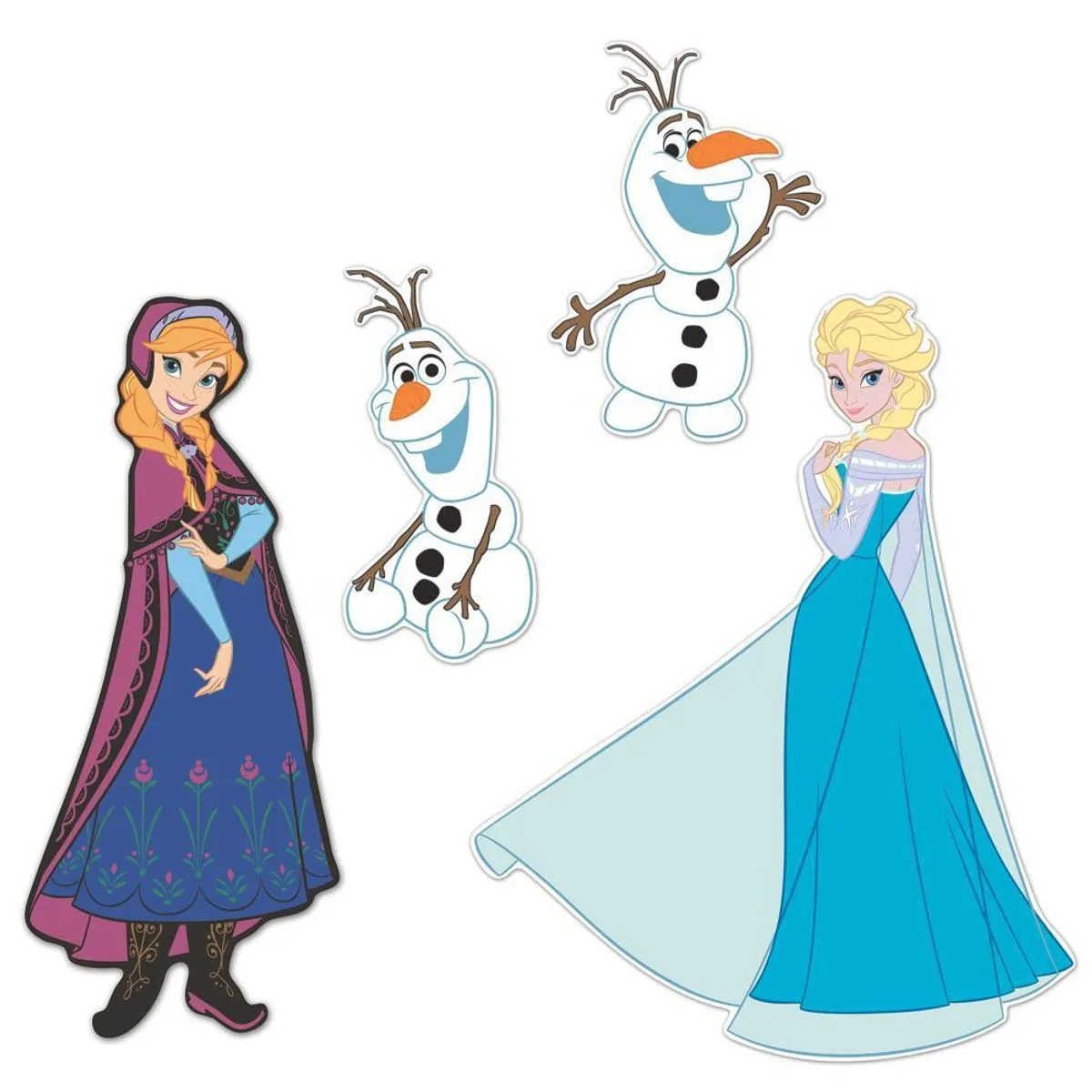 TheDecoFactory La Reine des Neiges 3D