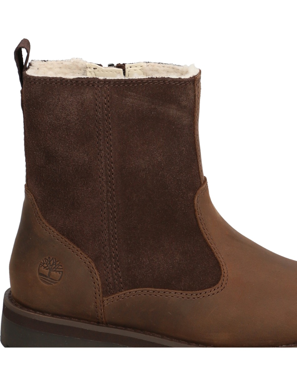 Courma Kid Warm Lined Boot DARK BRO