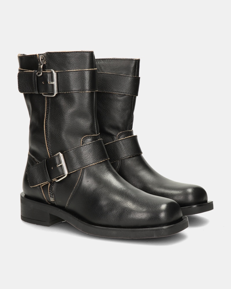 Nelson Bikerboots  - zwart