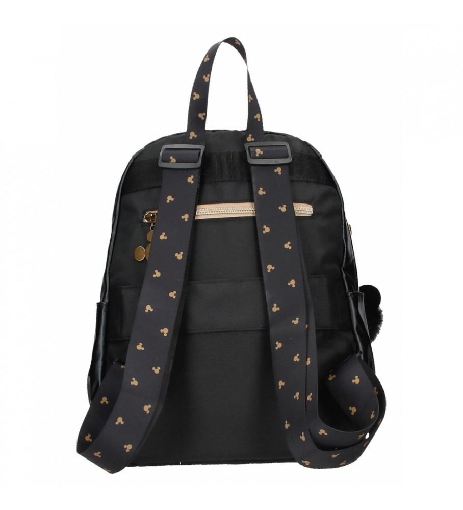 Mochila casual Joumma Bags Mickey Outline Preta