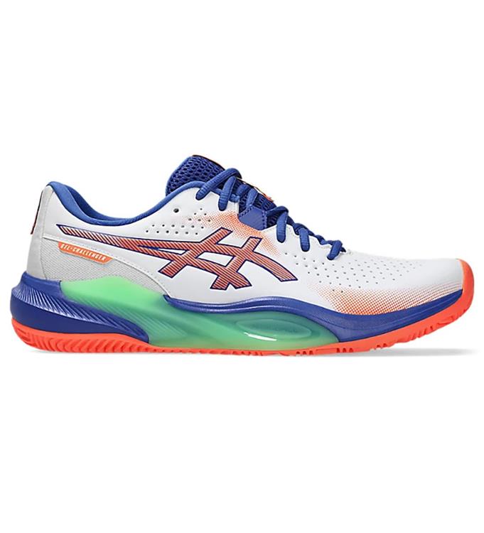 ASICS GEL-CHALLENGER 15 PADEL 1041A511 WHITE-VIVID-CORAL