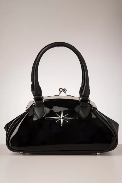 Banned Retro Stars Lover handtas in zwart