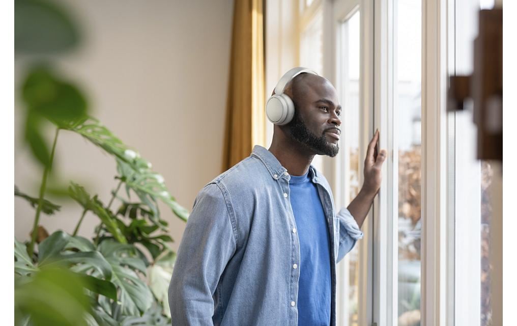 Wireless Over-Ear-Kopfhörer Serie 5000 WeissKabellose Over-Ear-Kopfhörer mit langer Akkulaufzeit und passive Geräuschunterdrückung