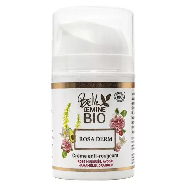 Creme de dia anti-vermelhidão orgânico Belle Oemine Rosa Derm 50ml