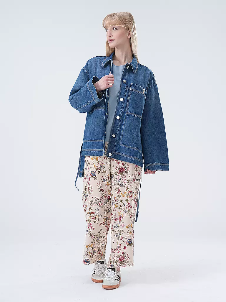 CLOSED Jeansbluse blau