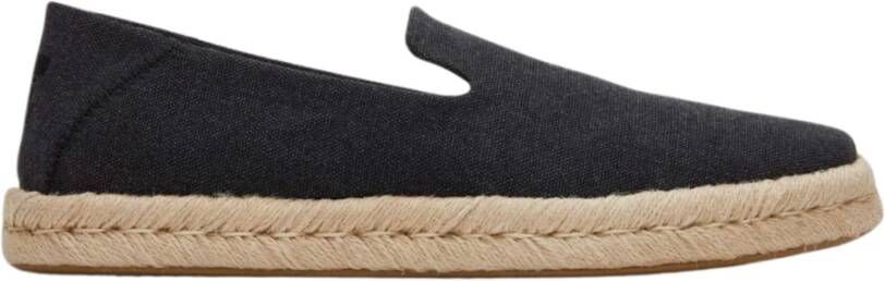 TOMS Instappers Heren Santiago Heren Maat: 44 5 Materiaal: Canvas Kleur: Zwart