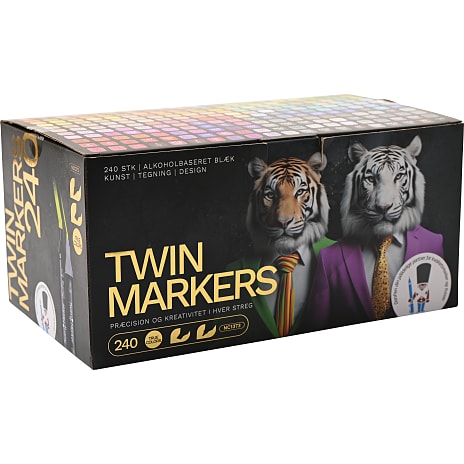 Danpen Twinmarkers 240 stk