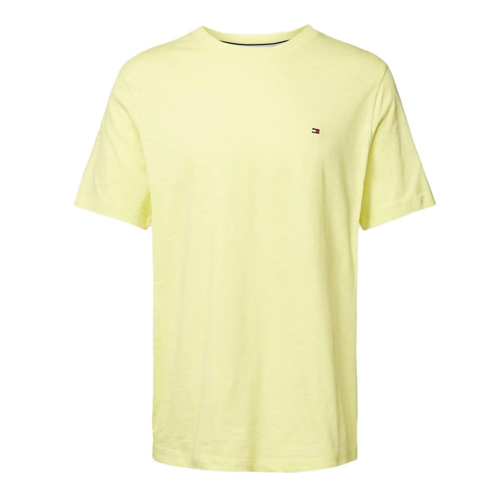 Tommy Hilfiger T-shirt Jaune Homme Tommy Hilfiger Slub