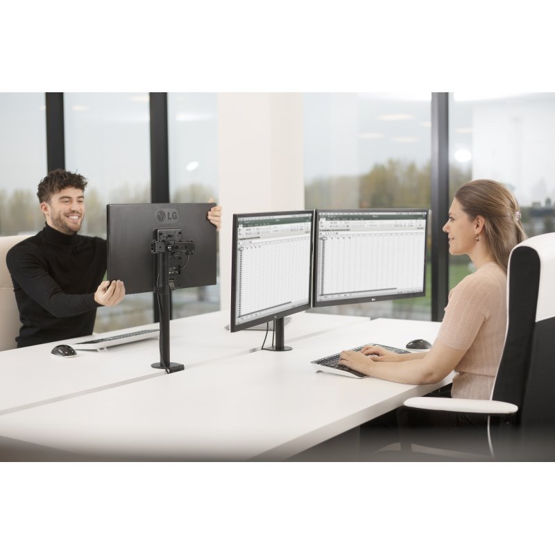 Vision VFM-DPD2B support d'écran plat pour bureau 68,6 cm (27