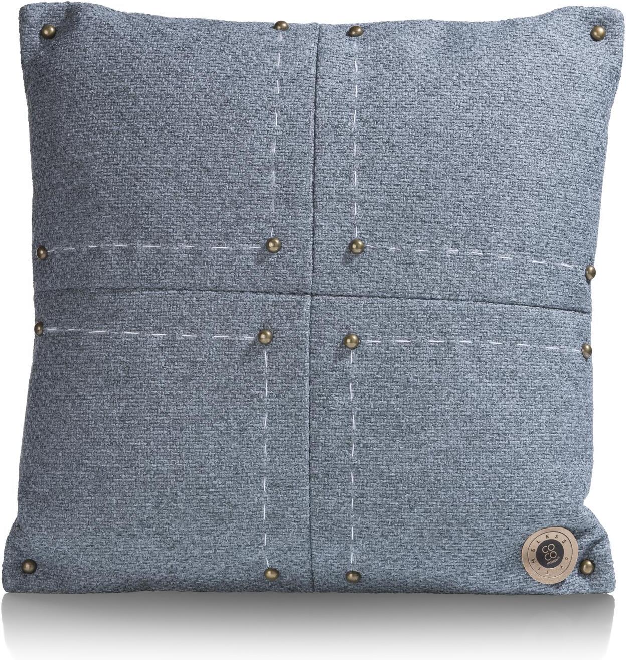 COCO maison sierkussen Avery blauw 50 x 50 cm