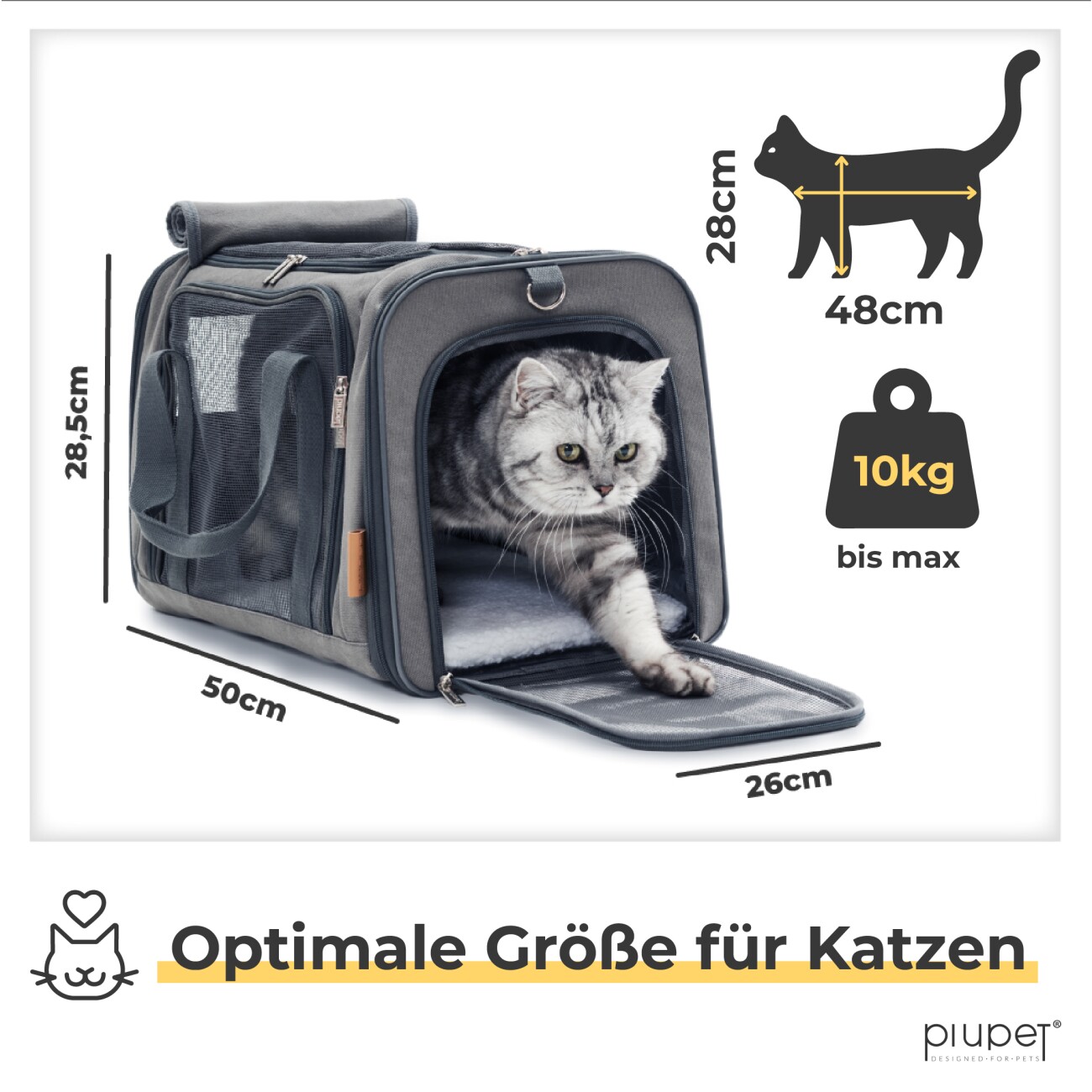 PIUPET Transportbox