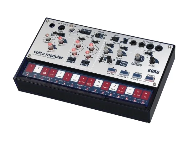 Korg volca modular, Analog synthesizer, Sort, Vekselstrøm, Batteri, AA, 10 t, 193 mm