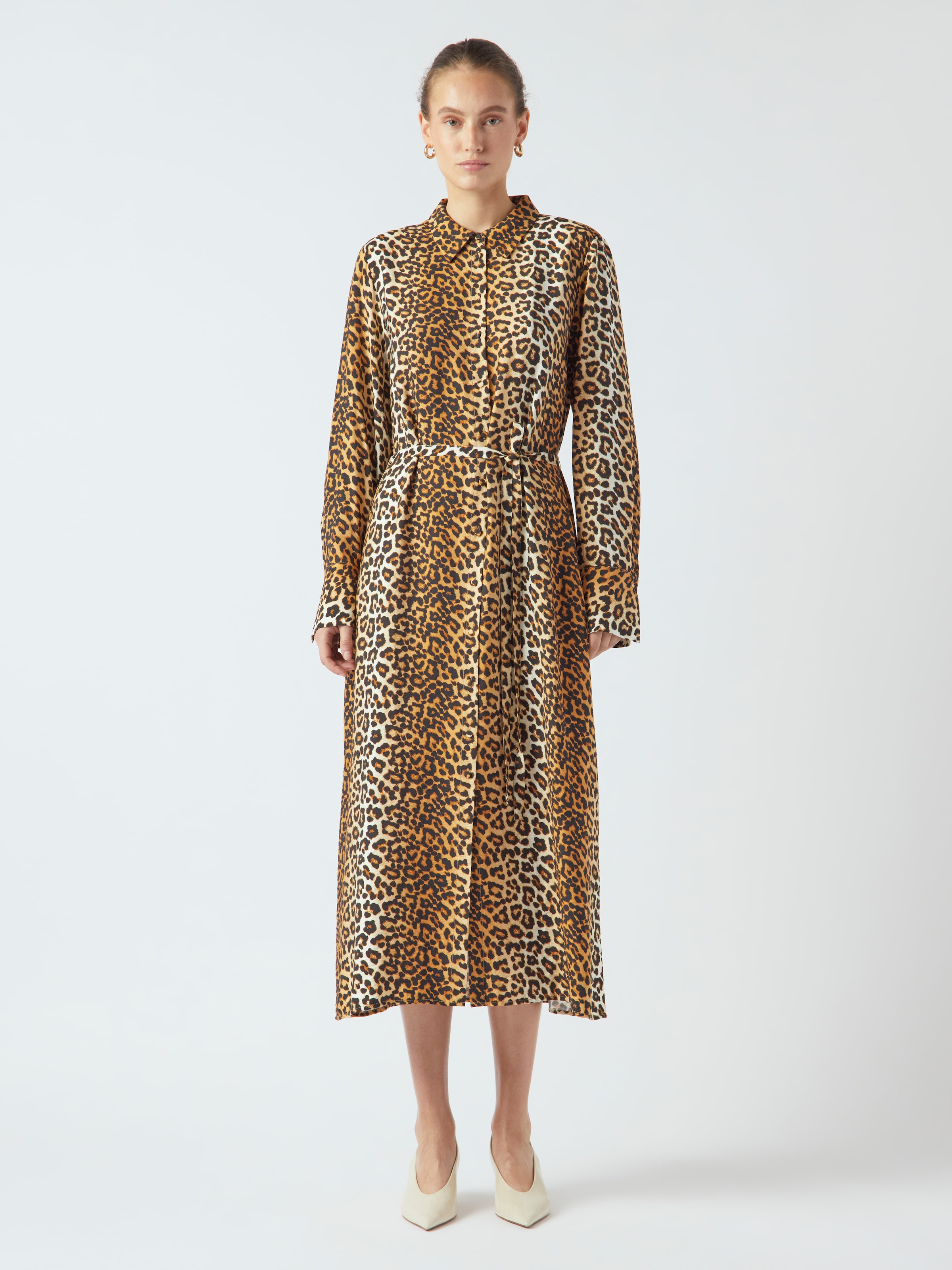 Y.A.S Hemdblusenkleid »YASKAYA LS LONG SHIRT DRESS S. NOOS« Sommerkleid,