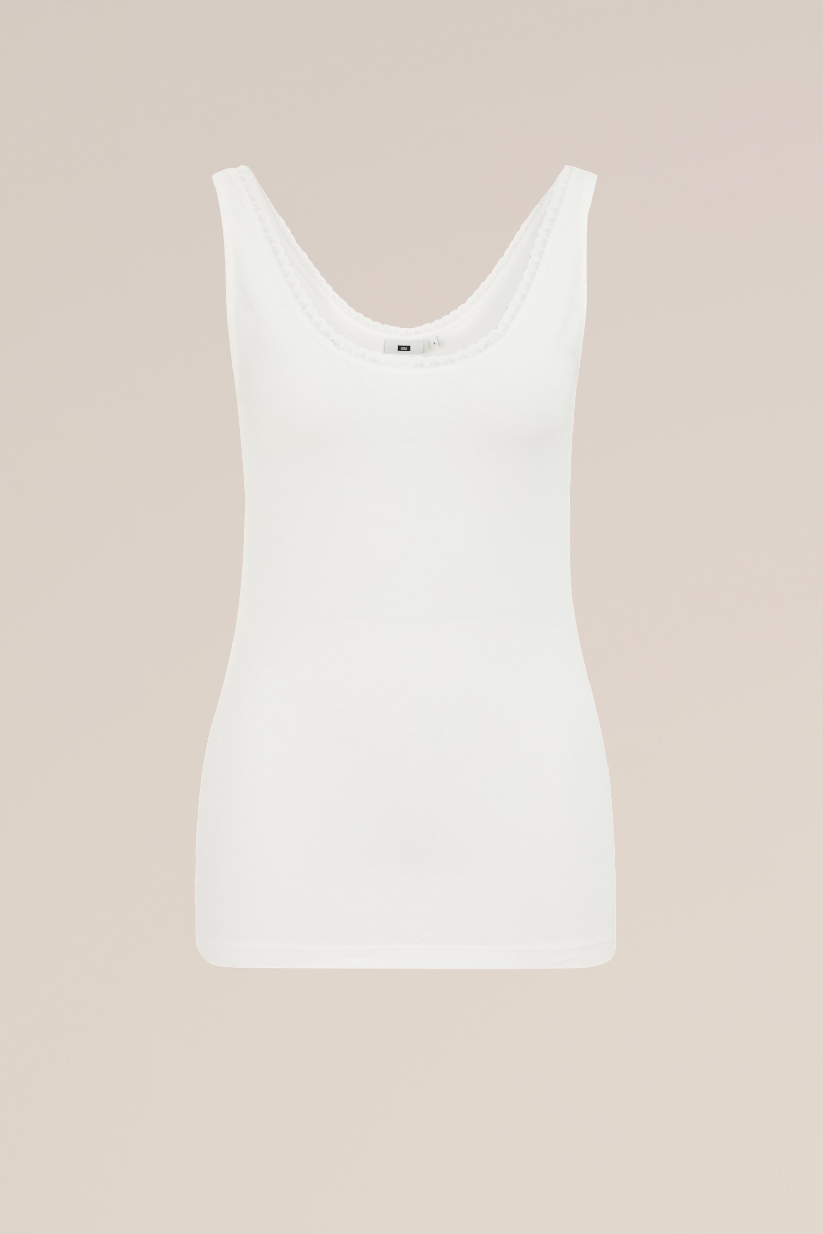 singlet met kant WE Fashion Wit