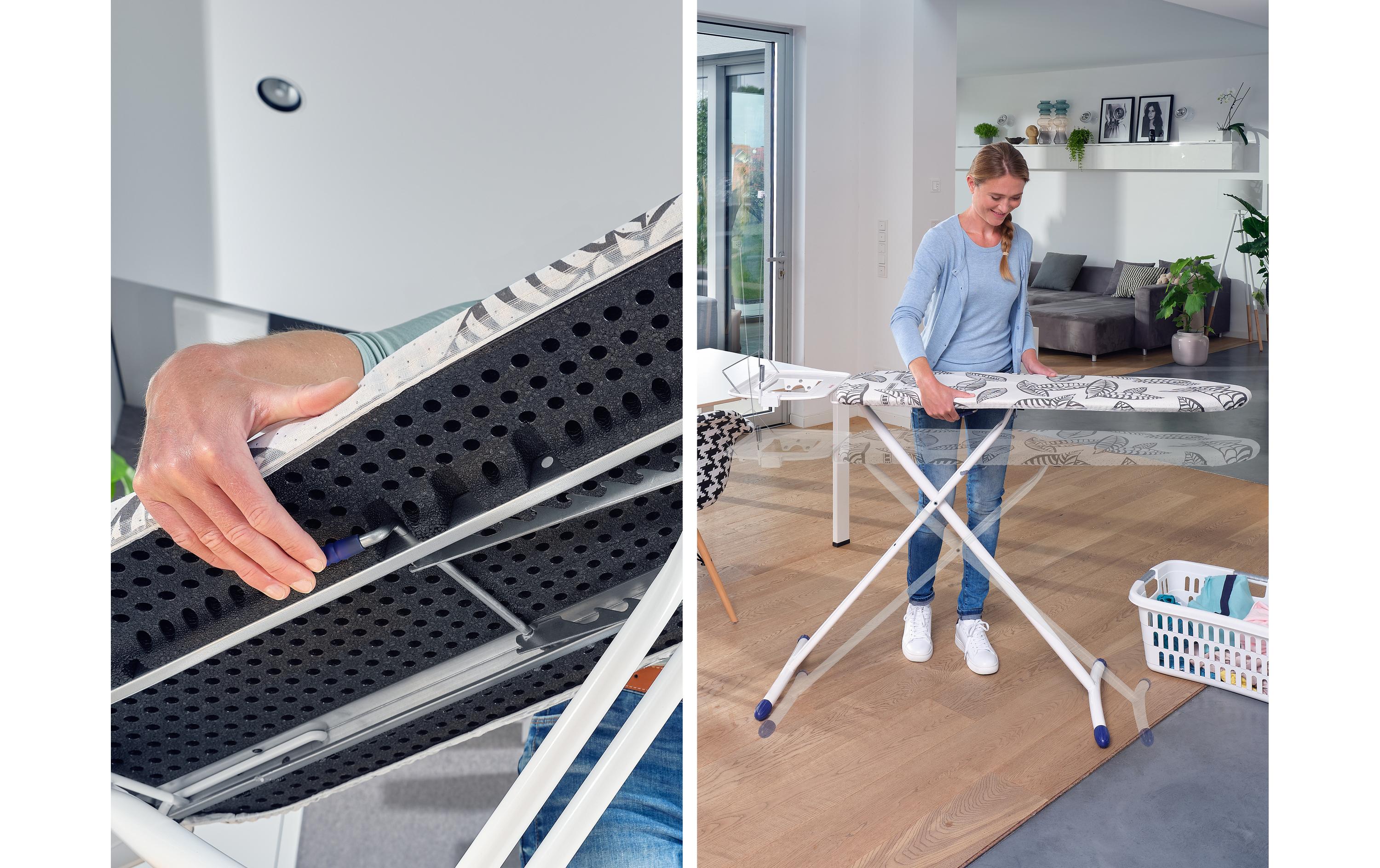 Bügeltisch AirBoard Express L Solid<br>Leichtes, stabiles Bügelbrett, 130 x38 cm