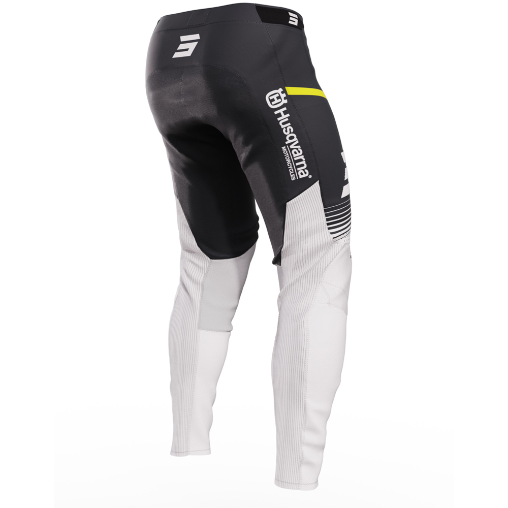 Shot - Pantalon Aerolite Husqvarna 2023 - Edition limitée Noir / Blanc