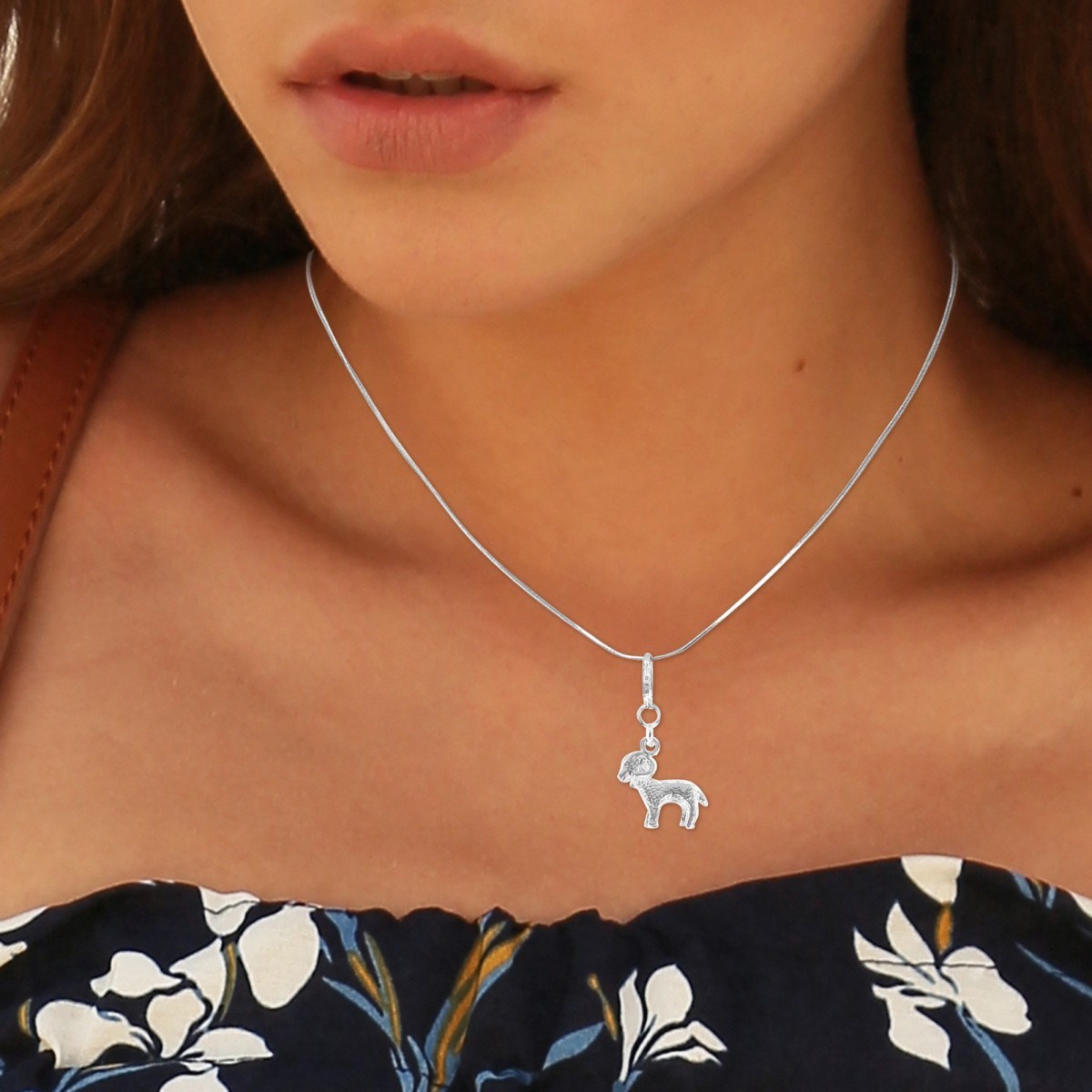 Collier belier signe du zodiaque SC Crystal