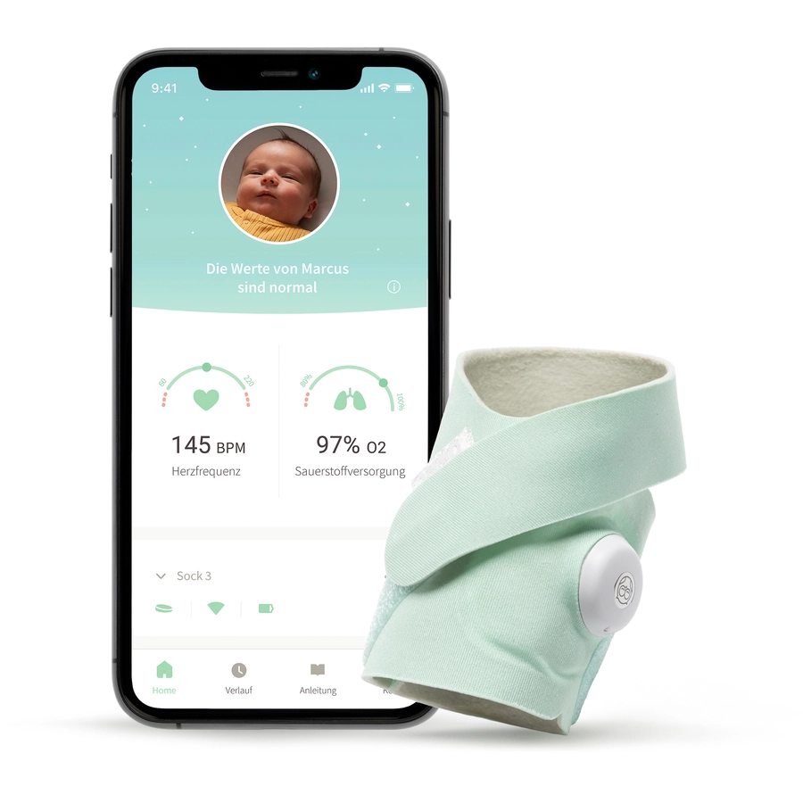 Owlet Smart Sock 3, mint