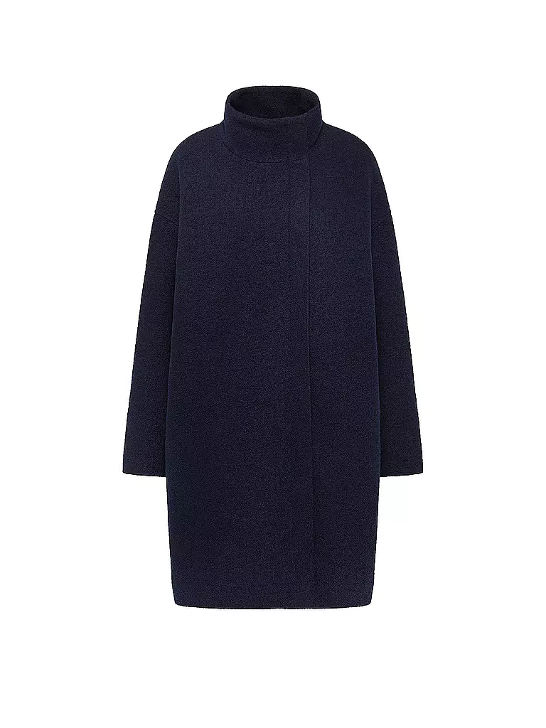 LANIUS Wollmantel Oversized Fit dunkelblau