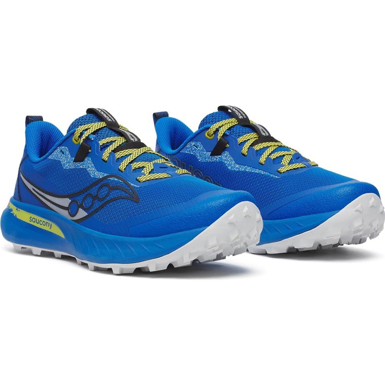 Saucony Peregrine 15 Mens Fallskjermhopper/Pickle