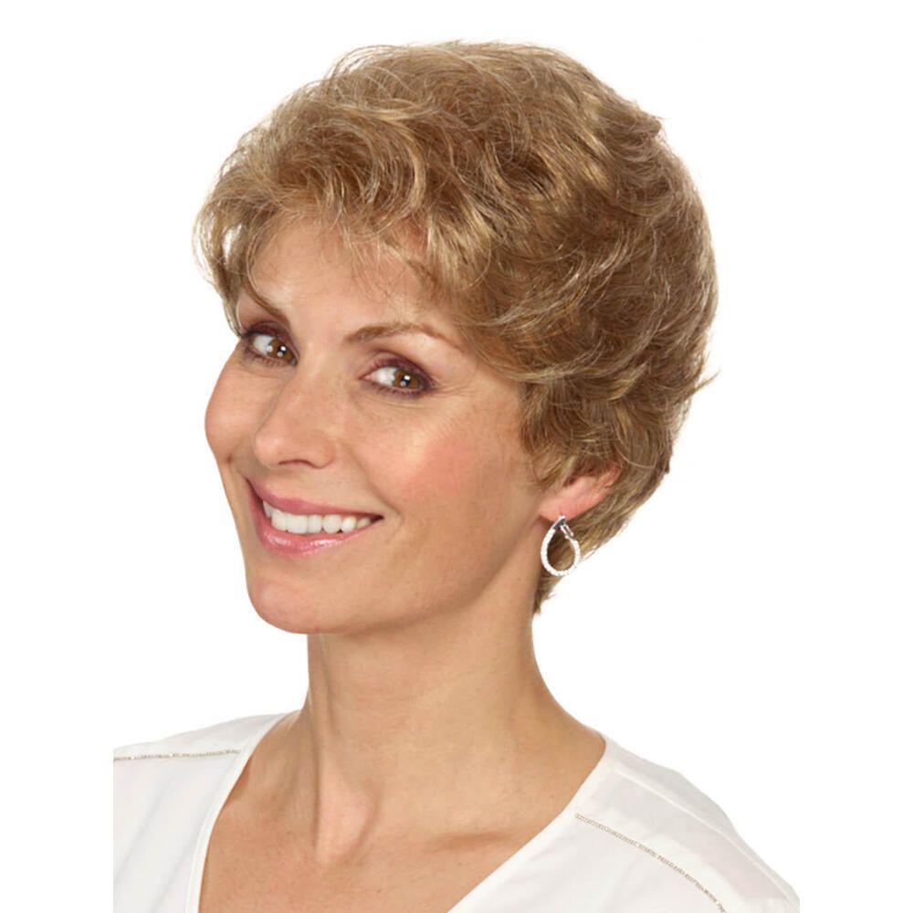 Perücke Brigitta von Lofty in Mittel-/Hellblond gemischt