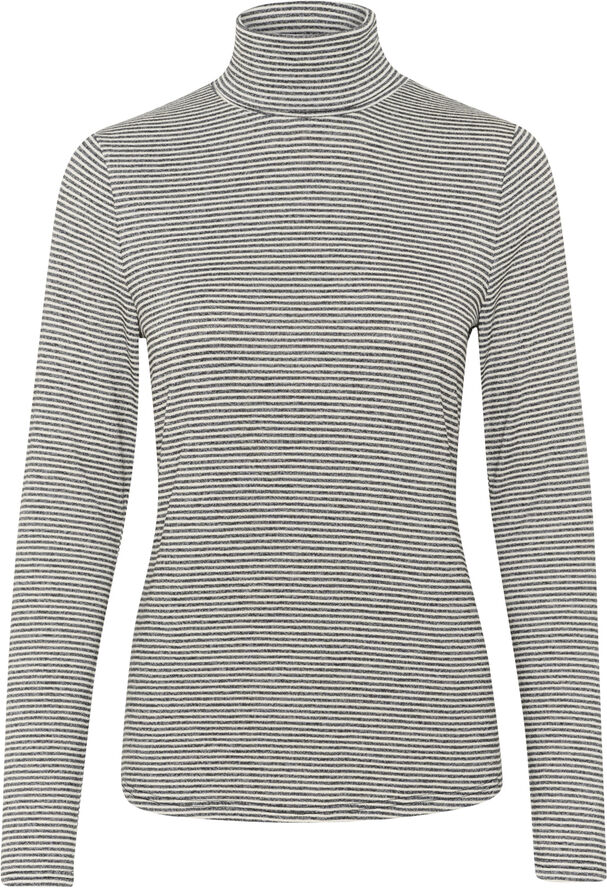Culture CUalexandra Jersey Rollneck Phantom/whitecap stripe