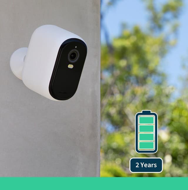 Arlo Essential 2K XL Udendørs sikkerhedskamera (2-pakke)