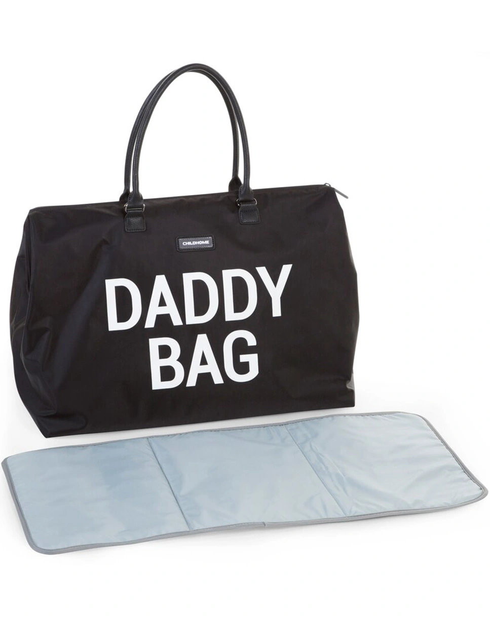 Wickeltasche DADDY BAG (55x30x40) in schwarz