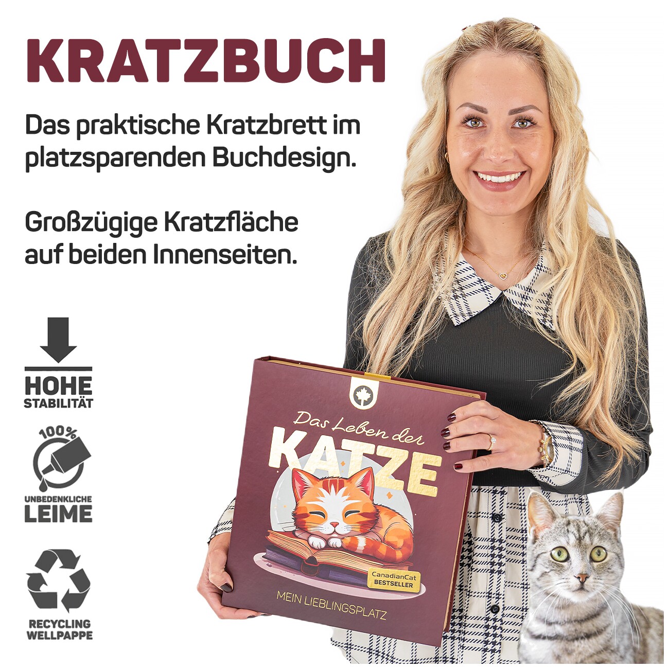 Canadian Cat Company Kratzbrett Das Kratzbuch