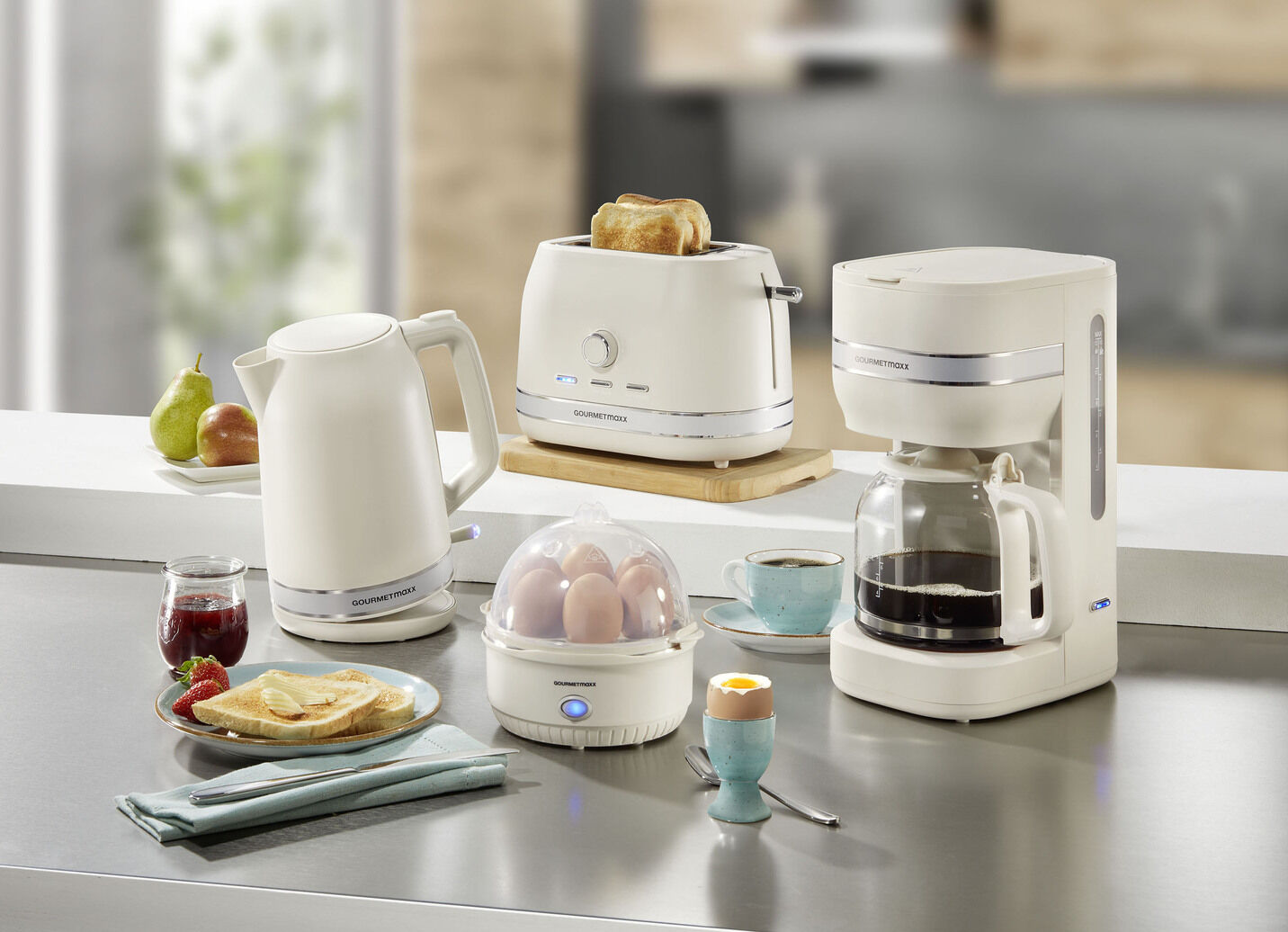 Frühstücksserie in modernem Design