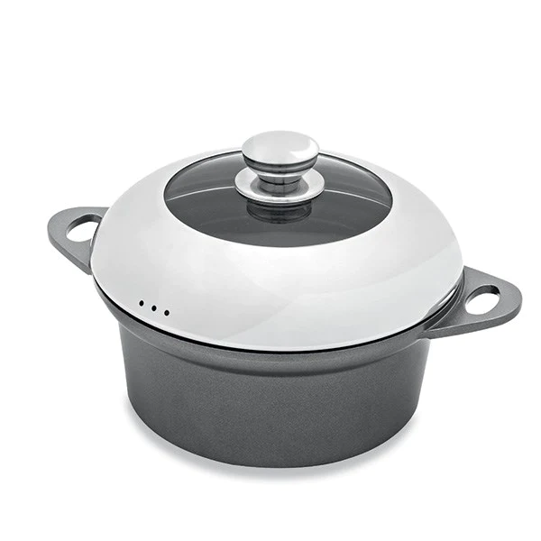 Faitout et couvercle revêtement Dur comme la pierre 24 cm Mathon
