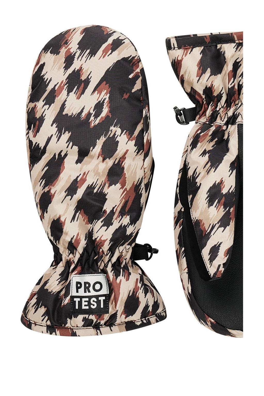 Protest skiwanten PRTLenny Jr. beige/zwart