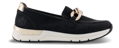 Rieker Loafer Sort 58944-00