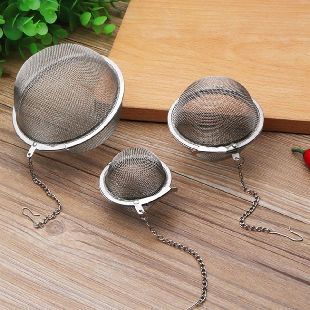 (4er Set) Tee Infuser Filtersieb Teesieb für Losen Tee