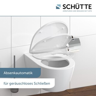SCHÜTTE WC-Sitz White Wave Duroplast High Gloss