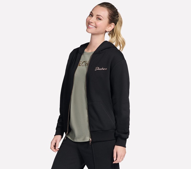 Skechers Trainingsjacke »SKECH-SWEATS SIGNATURE FZ HOODIE« mit Kapuze