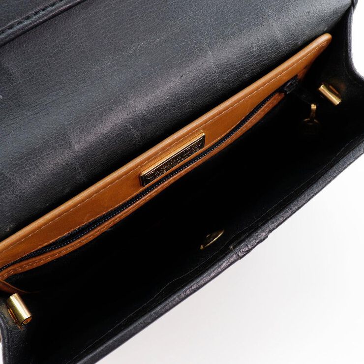 Dior Vintage Dior Crossbody Bag Black