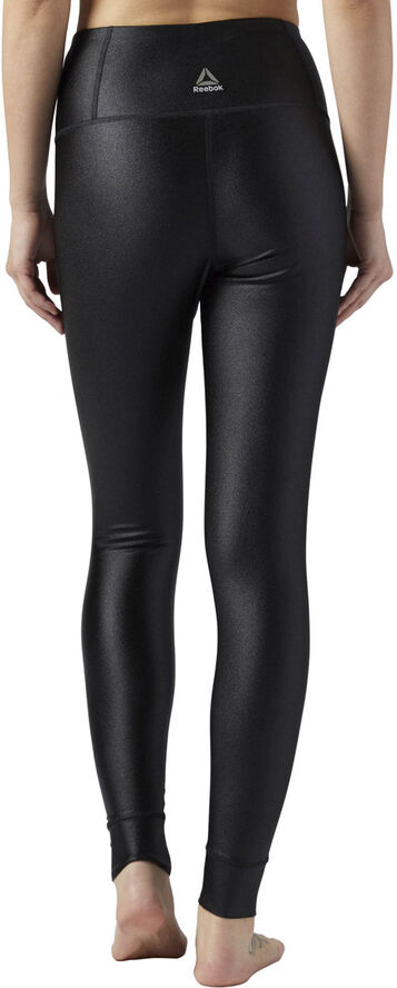 Reebok Metallic High-rise Tights Sort