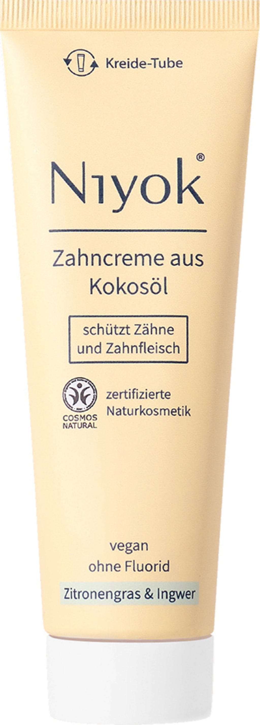 Niyok  Zahncreme Zitronengras & Ingwer, 75 ml