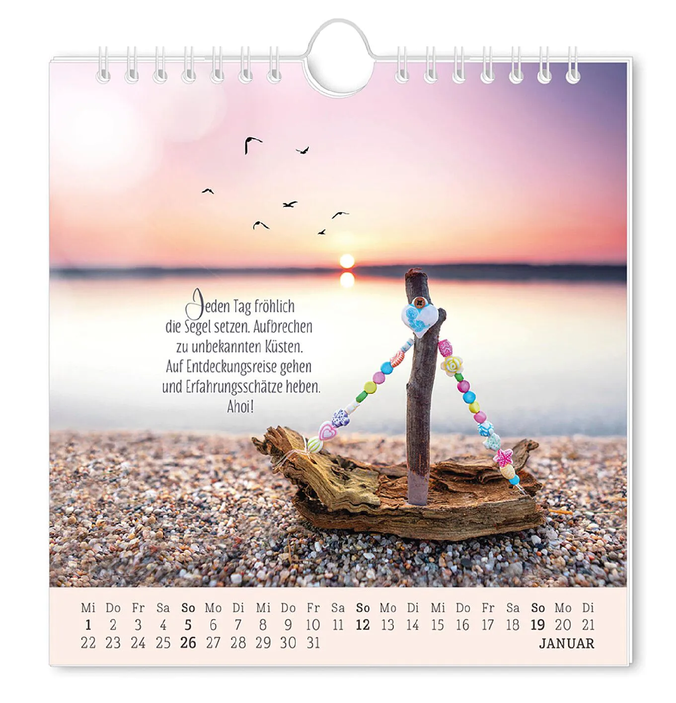 Postkarten Kalender, 2025, Lebenszeichen