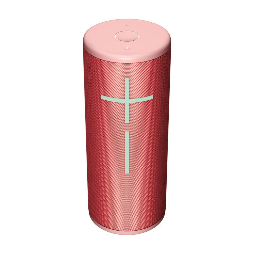 UE Boom 4 360°-Klang Bluetooth Lautsprecher Wasserdicht IP67 (984-002006) - Raspberry Red (Rot)